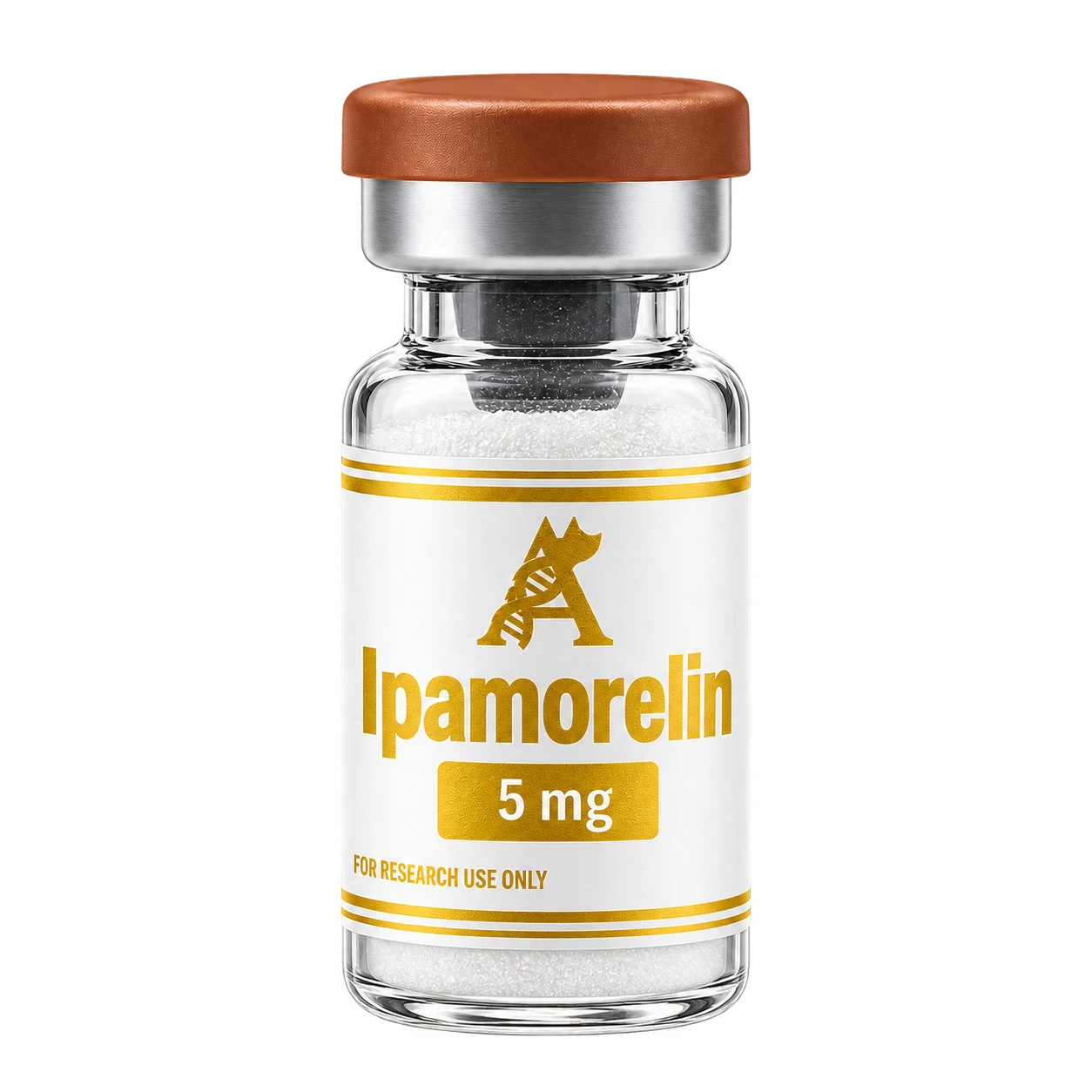 Ipamorelin 5mg research vial