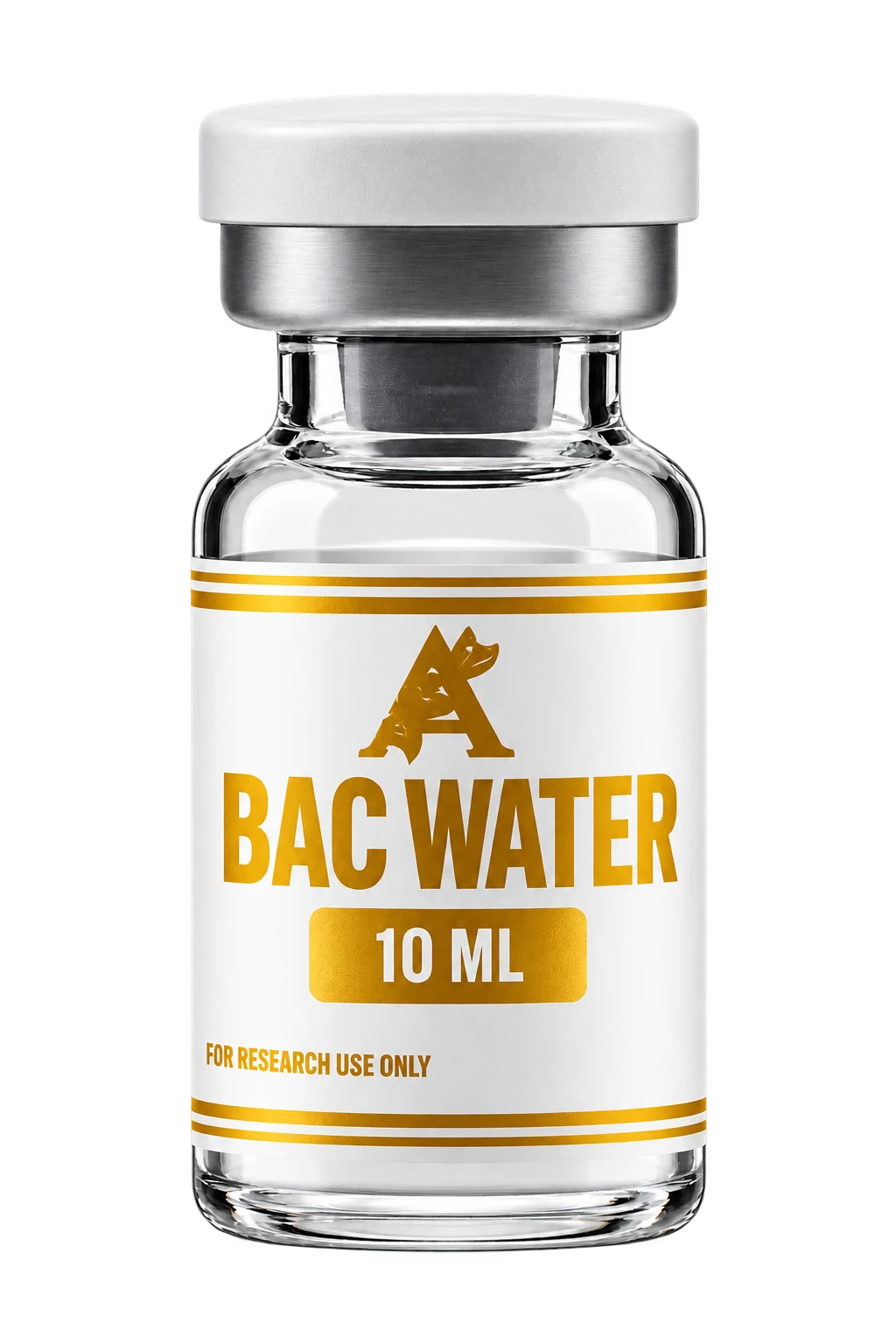 BAC Water 10mL research vial